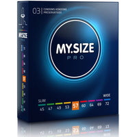 MY SIZE - PRO PRÉSERVATIFS 57 MM 3 UNITÉS