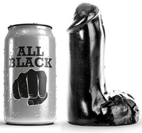 ALL BLACK - GODE RÉALISTE 13 CM