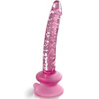 Icicles N°86 – Gode en Verre avec Ventouse