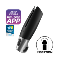 SATISFYER - MASTURBATEUR PUISSANT NOIR