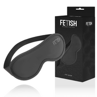Masque en Cuir Végan avec Doublure en Néoprène - Fetish Submissive II