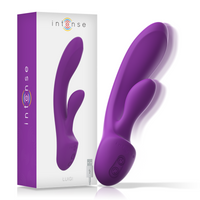 INTENSE - Luigi Rabbit Vibromasseur en Silicone Liquide (Violet)