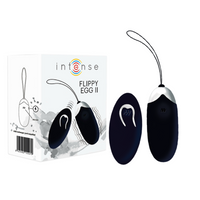 INTENSE - Œuf Vibrant Flippy II avec Télécommande