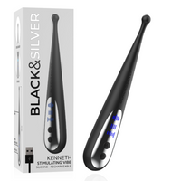 Vibromasseur Haute Précision – Édition Black & Silver