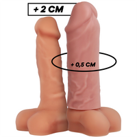 VIRILXL - EXTENSION NATURELLE DU PÉNIS EN SILICONE LIQUIDE V3