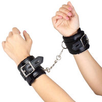 SECRETPLAY - MENOTTES DE BONDAGE NOIRES COLLECTION BDSM