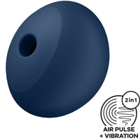 SATISFYER - AIR POWER 4 STIMULATEUR & VIBRATEUR 12 VIBRATIONS BLEU