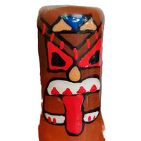 CONDOMERIE - PRÉSERVATIFS FANTAISIE PEINTS À LA MAIN TIKI TOTEM-01