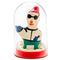 CONDOMERIE - PRÉSERVATIFS FANTAISIE PEINTS À LA MAIN SNOWBOARDER XL