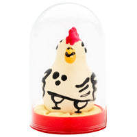 CONDOMERIE - PRÉSERVATIFS FANTAISIE PEINTS À LA MAIN COQ COCKY