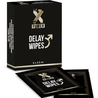 X POWER - LINGETTES DELAY 6 UNITÉS