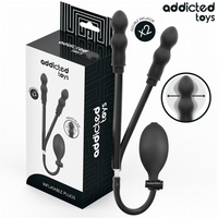 ADDICTED TOYS - PLUG ANAL DOUBLE GONFLABLE MODÈLE 1
