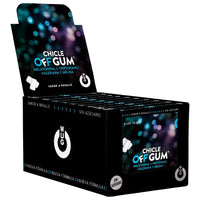 WUG GUM - OFF À BASE DE VALÉRIANE, DE TRYPTOPHANE, DE MÉLISSE ET DE MÉLATONINE | PRÉSENTOIR 12 X 8 UNITÉS