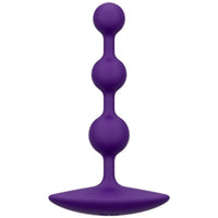 ROMP - AMP PERLES ANALES EN SILICONE FLEXIBLE VIOLETTES 12,5 CM