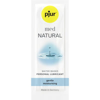 PJUR - MED LUBRIFIANT NATUREL  BASE EAU 2 ML
