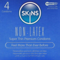 SKINS - LOT DE 4 PRÉSERVATIFS SANS LATEX