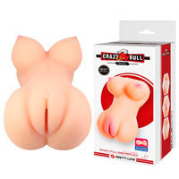 CRAZY BULL - METTE MASTURBATEUR RÉALISTE AVEC FESSES ET VAGIN EN CHAIR