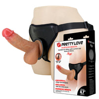 PRETTY LOVE - HARNAIS UNIVERSEL AVEC GODEMICHET RÉALISTE