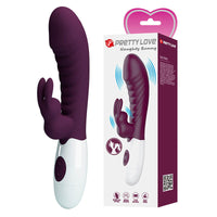 PRETTY LOVE - VIBRATEUR LAPIN NAUGHTY BUNNY 30 FONCTIONS VIOLET