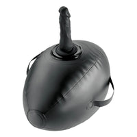 FETISH FANTASY SERIES - BODY DOCK BOULE GONFLABLE AVEC GODEMICHET NOIR 41,9 CM