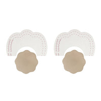 BYE-BRA - RENFORCEMENTSEINS + COUVRE-MAMETAUX SOIE BONNET D/F